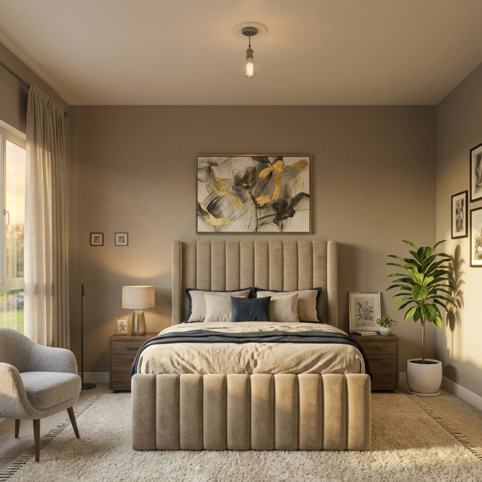 Cama Verona Premium Matrimonial - Imagen 1